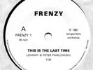 FRENZY-THIS IS THE LAST TIME - NWOBHM / RARE NM 7