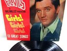 ELVIS PRESLEY 60s JAPAN SHP5136 GIRLS GIRLS, FLIPBACK JKT 