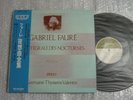 THYSSENS VALENTIN FAURE NOCTURNES JAPAN STEREO 2LP