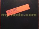 AC/DC Live LP Against the current, mega rar, near mint, limited edition 300