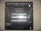 Sheffield Records S 13 LP record Mayorga Mendelssohn at Jamaica Plain organ