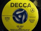 GARAGE/PSYCH: Help RUN AWAY/KEEP IN TOUCH 45 yellow DECCA US NM xian listen
