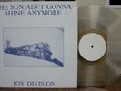 JOY DIVISION SUN AIN'T GONNA SHINE ANYMORE LP CLEAR VINYL RARE GERMAN