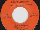 NORTHERN SOUL  45 RPM - JEB STUART on GREAT AMERICAN RECORDS