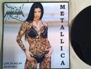 METALLICA LIVE IN MILAN LP ( IRON MAIDEN , DIO , AC/DC , SLAYER , MOTORHEAD )