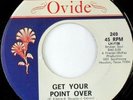 SEBASTIAN WILLIAMS: Get Your Point Over / I Don't Care