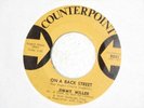 JIMMY MILLER 45 On A Back Street COUNTERPOINT northern