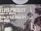 Elvis Presley (dj promo 45) RCA air-play special  w/Pic