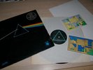 THE DARK SIDE OF THE MOON pink floyd QUADRAPHONIC LP + 2 poster + 2 cards