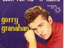 GERRY GRANAHAN-PICTURE SLEEVE on GONE--(LOOK FOR ME)-PS