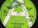 Green & White Motown Demo - Stevie Wonder - If You Really Love Me - TMG 798