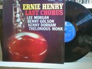 RARE JAZZ--ERNIE HENRY-'LAST CHORUS' RIVERSIDE Hi-Fi deep groove
