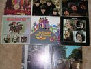 The Beatles 8 LP Abbey Road Let It Be Early 65 Yellow Submarine Hey Jude VG+