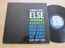 Cannonball Adderley - Somethin' Else LP Blue Note 47 W. 63rd Miles Davis