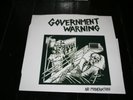 GOVERNMENT WARNING RARE 86 mentality wasted time night birds rival mob zero boys