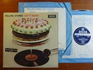 #030 Rolling Stones Let it Bleed original UK Stereo LP Sticker / Insert / Poster