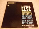 CANNONBALL ADDERLEY - Somethin' Else LP BLUE NOTE 1595 Miles Davis Art Blakey