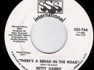 BETTY HARRIS There's a Break in the Road m- New Orleans Soul 45 HEAR MP3 SSS DJ