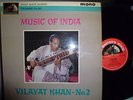 USTAD VILAYAT KHAN rare original UK EMI ALP 1963 issue