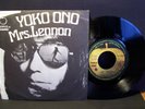 YOKO ONO Mrs.LENNON JOHN BEATLES  APPLE 7' ITA +PS MINT