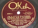 Clarence Williams' Blue Five on Okeh 78 40260 - Blackbird Looking for a Bluebird