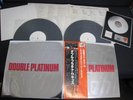 KISS Double Platinum Japan Promo White Label DBL Vinyl LP with OBI Card Poster
