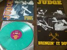 Judge Bringin' It Down lp Green Vinyl NYHC original press