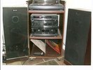 RECORD PLAYER with CASSETTE DECK PERFECT CONDITION