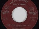 Northern Soul/Deep Soul 45 NELSON SANDERS This Love Is Here To Stay LA BEATHEAR