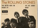 ROLLING STONES Bye Bye Johnny+3 RARE ISRAEL ISRAELI PS 7
