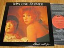 MYLENE FARMER - Ainsi Soit Je LP  French Pop 1990 KOREA INSERT