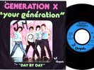 GENERATION X Your Generation 1977  French PS BILLY IDOL Punk rock KBD