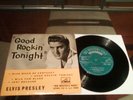 ELVIS PRESLEY*GOOD ROCKIN'TONIGHT* UK HMV VERY RARE EP 1957 ORIGINAL EX/VG