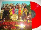 FRENCH LP RED    VINYL  BEATLES DC 1 Sgt Peppers Lonely Hearts Club Band
