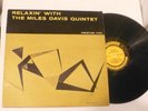 Miles Davis RELAXIN' WITH THE MILES DAVIS QUINTET Prestige PRLP 7129