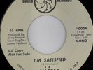 rare Latin Soul 45 NAATAB JOE BATAAN i'm satisfied Hear