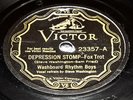 Washboard Rhythm Boys Victor Race 78rpm #23357 