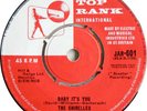 THE SHIRELLES - BABY IT'S YOU / THE THINGS I WANT TO HEAR - TOP RANK JAR-601