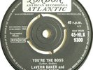 LaVERN BAKER & JIMMY RICKS - YOU'RE THE BOSS / I'LL NEVER BE FREE - LONDON 9300