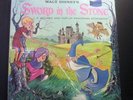 DISNEY 's SWORD IN THE STONE SEALED LP + Pop-Up storybook 1963 Original LP
