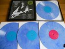 BRUCE SPRINGSTEEN THE HARDEST WORKING MAN IN SHOW BUSINESS BOX 4 LPS TURQUOISE