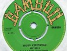 HEPTONES Young Generation orig. M- 1970 UK Bamboo BAM 39 Studio One Coxsone 7