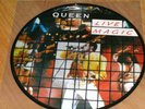QUEEN LIVE MAGIC LP UK PROMO PICTURE DISC ALBUM