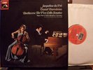 SLS 5042  JACQUELINE DU PRE  -  BEETHOVEN  Cello Sonatas  DANIEL BARENBOIM  3LPS