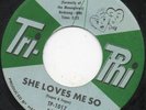 Harvey - She Love Me So - Original Press Tri - Phi 7 Inch