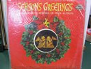 SEASONS GREETINGS CHRISTMAS  FELIX SLATKIN SEALED RECORD LP