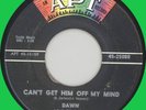 DAWN Can't Get Him Off My Mind 45rpm Apt 1966 girl group sound
