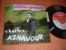 RARE 45 TOURS  BIEM  DUCRETET - THOMSON CHARLES AZNAVOUR   édition spéciale MINT
