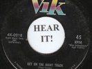 ROCKABILLY 45 Joe Clay (Vik #0218) RARE Get On The Right Track/Cracker Jack