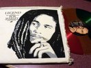 BOB MARLEY LEGEND LP RARE CLOTH COVER RED GREEN YELLOW VINYL STUNNING